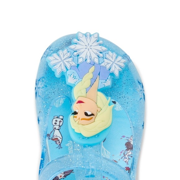 NWT FROZEN ELSA/ANNA JELLY SHOES SZ12 - Picture 4 of 5